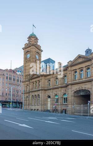 Bureau de poste central dans le centre de Hobart, en Australie Banque D'Images