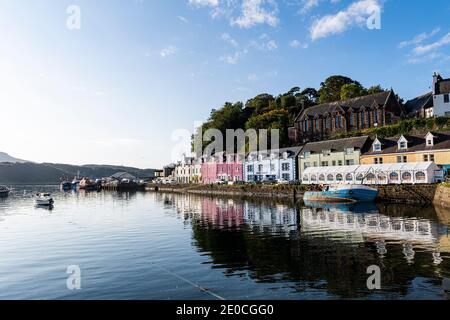 Port de Portree, île de Skye, Hébrides intérieures, Écosse, Royaume-Uni, Europe Banque D'Images