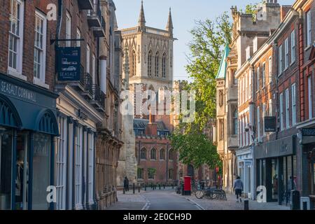 Trinity Street, St. John's College, Cambridge, Cambridgeshire, Angleterre, Royaume-Uni, Europe Banque D'Images