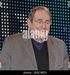 Robert Hossein et sa femme candice Patou à la 9e cérémonie de remise des prix Henrie-Langlois - A Vincennnes 94300 France, le 03/02/2014 Banque D'Images