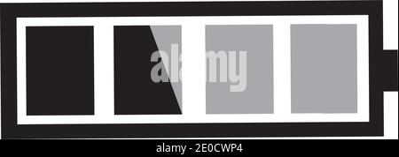 Modèle de logo Battery Energy Vector Illustration de Vecteur