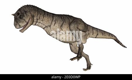 Dinosaure Carnotaurus - rendu 3D Banque D'Images