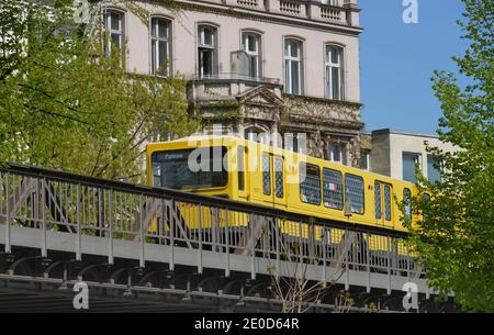 U2, U-Bahn, Buelowstrasse, Schöneberg, Berlin, Deutschland, Tempelhof-Schoeneberg Banque D'Images