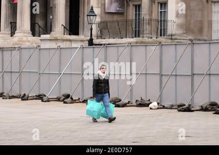 Londres, Royaume-Uni. 31 décembre 2020. Londres s'est embarqué pour empêcher les gens de se réunir pour célébrer le nouvel an. Credit: JOHNNY ARMSTEAD/Alamy Live News Banque D'Images