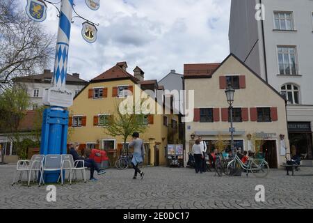 Wiener Platz, Alt-Haidhausen, Haidhausen, Munich, Bayern, Deutschland Banque D'Images