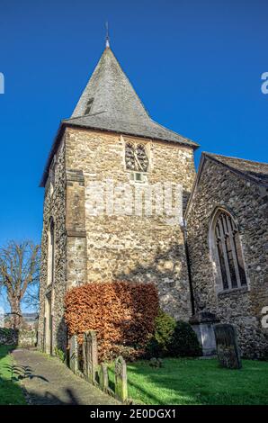 Église Westerham Banque D'Images