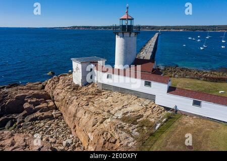 Phare de Eastern point, Gloucester, Massachusetts Banque D'Images