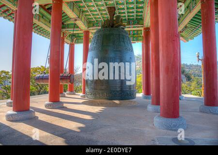 Pavillon Mokposisa à Mokpo, République de Corée Banque D'Images
