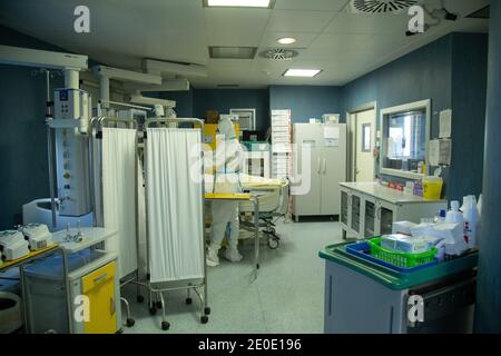 Rome, Italie. 31 décembre 2020. Les infirmières rendent visite à quelques patients Covid-19 en soins intensifs (photo par Matteo Nardone/Pacific Press/Sipa USA) crédit: SIPA USA/Alamy Live News Banque D'Images