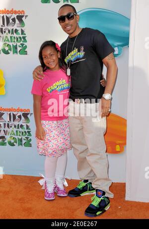 Ludacris arrive au 25ème Prix annuel du choix des enfants de Nickelodeon, qui s'est tenu au Centre Galen de Los Angeles, CA, USA le 31 mars 2012. Photo de Lionel Hahn/ABACAPRESS.COM Banque D'Images