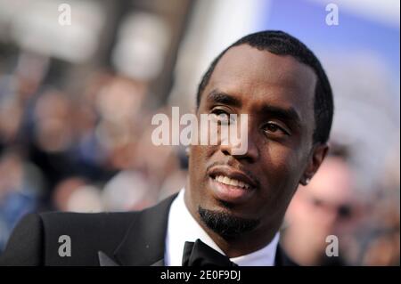 EXCLUSIF - Sean Combs arrive à la projection sans pelouse au Palais des Festivals dans le cadre du 65e Festival International du film de Cannes à Cannes, France, le 19 mai 2012. Photo de Lionel Hahn/ABACAPRESS.COM Banque D'Images