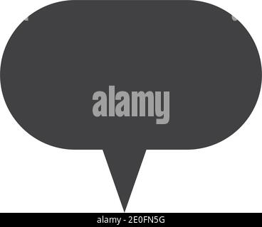Bulles de discussion vecteur icône illustration design, bulle de discussion et de parole Les icônes définissent le vecteur Illustration de Vecteur