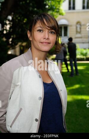 Emma de Caunes participe à la conférence de presse Solidays 2012 à Paris, France, le 31 mai 2012. Photo d'Alban Wyters/ABACAPRESS.COM Banque D'Images