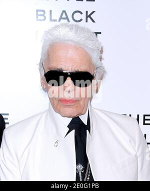 Karl Lagerfeld participe à l'exposition Chanel: The Little Black Jacket à l'Institut suisse de New York City, NY, USA, le 6 juin 2012. Photo de Donna Ward/ABACAPRESS.COM Banque D'Images