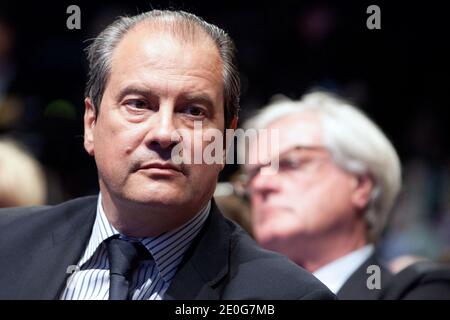 Jean-Christophe Cambadelis assiste à une réunion de campagne quatre jours avant le deuxième tour des élections législatives au Zénith, à Paris, en France, le 13 juin 2012. Photo de Stephane Lemouton/ABACAPRESS.COM Banque D'Images