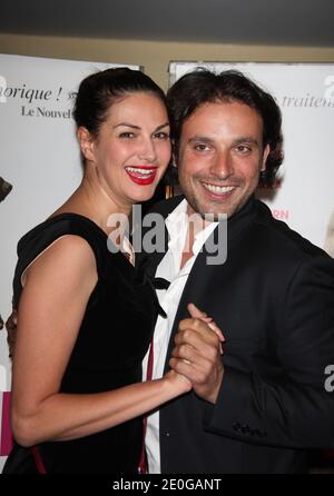 Helena Noguerra et Bruno Salomone assistent à la première clinique de l'Amour à Paris, France, le 18 juin 2012. Photo de Denis Guignebourg/ABACAPRESS.COM Banque D'Images