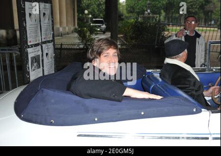 Thomas Dutronc lors de l'enregistrement de l'émission champs Elysées, Paris, France, mai 2012. Photo Max Colin/ABACAPRESS.COM Banque D'Images