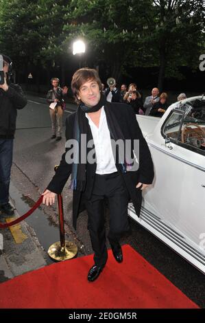 Thomas Dutronc lors de l'enregistrement de l'émission champs Elysées, Paris, France, mai 2012. Photo Max Colin/ABACAPRESS.COM Banque D'Images