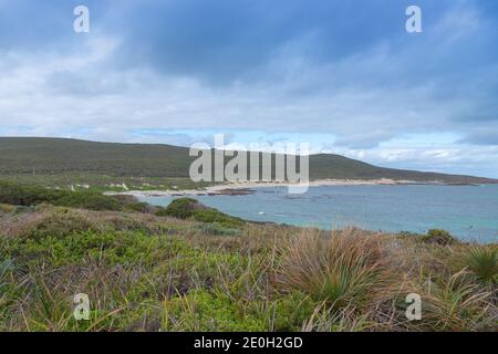 Paysage au point le plus au sud de l'Australie occidentale, le cap Leeuwin, au sud d'Augusta Banque D'Images