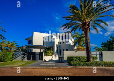 Gold Coast, Australie - Maison de luxe aux îles Sovereign, Paradise point Banque D'Images