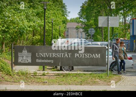 Universität Potsdam, Campus Griebnitzsee, August-Bebel-Straße, Babelsberg, Potsdam, Brandebourg, Allemagne Banque D'Images