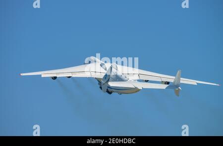 Antonov 225, de l'ADI 2018, Schönefeld, Brandebourg, Allemagne Banque D'Images