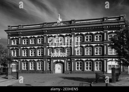 Swan House, Trinity Street, ville de Boston, Lincolnshire County, Angleterre, Royaume-Uni Banque D'Images