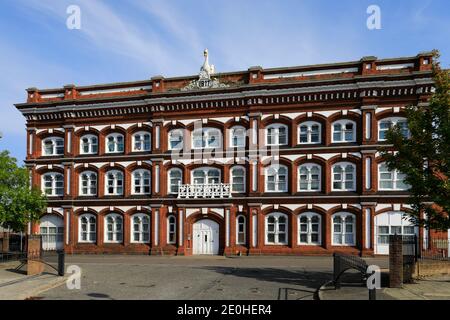 Swan House, Trinity Street, ville de Boston, Lincolnshire County, Angleterre, Royaume-Uni Banque D'Images