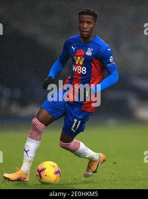 Photo du dossier datée du 06-12-2020 de Wilfried Zaha de Crystal Palace. Banque D'Images