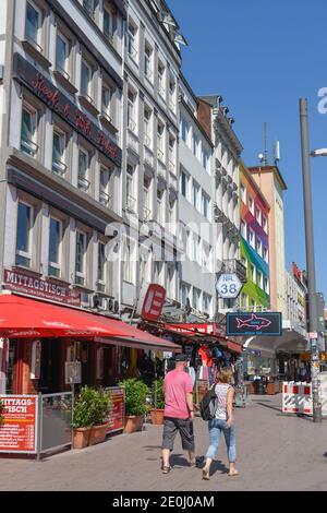 Strößenszene, Reeperbahn, St. Pauli, Hambourg, Allemagne Banque D'Images