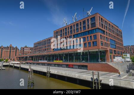 Magderburger Elbarkaden Elbtorquartier Hafen,,, Hafencity, Hambourg, Allemagne Banque D'Images