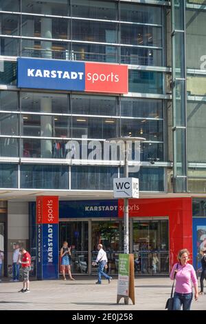 Karstadt Sport, Moenckebergstrasse, Hamburg, Deutschland Banque D'Images