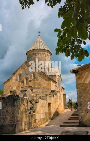 Église Saint-Astvatsatsin dans le complexe du monastère de Haghartsin, Dilijan, province de Tavoush, Arménie Banque D'Images