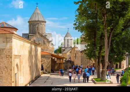 Église Saint-Astvatsatsin dans le complexe du monastère de Haghartsin, Dilijan, province de Tavoush, Arménie Banque D'Images