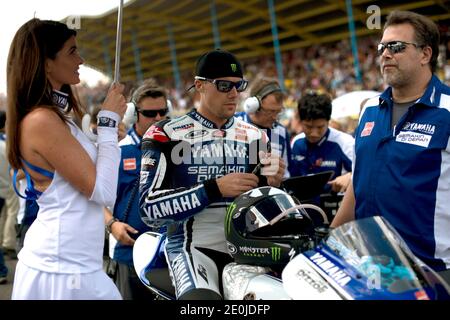 Ben, pilote de MotoGP aux États-Unis, est originaire de Yamaha lors du Grand Prix des pays-Bas de MotoGP à Assen, aux pays-Bas, le 30 juin 2012. Photo de Malkon/ABACAPRESS.COM Banque D'Images
