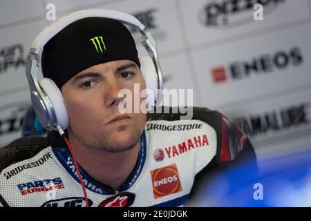 Ben, pilote de MotoGP aux États-Unis, est originaire de Yamaha lors du Grand Prix des pays-Bas de MotoGP à Assen, aux pays-Bas, le 29 juin 2012. Photo de Malkon/ABACAPRESS.COM Banque D'Images