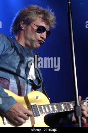 Jon bon Jovi en concert au Seminole Hard Rock Hotel and Casino à Hollywood, Floride, Etats-Unis, le 26 juillet 2012. Photo de Michael Bush/ABACAPRESS.COM Banque D'Images