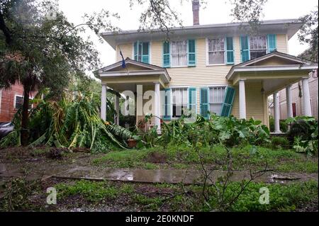 Vues générales sur les dommages causés par l'ouragan Isaac à l'occasion du sept ans de l'ouragan Katrina, à la Nouvelle-Orléans, LA, États-Unis, prises le 29 août 2012. Photo de Craig Mulcahy/ABACAPRESS.COM Banque D'Images