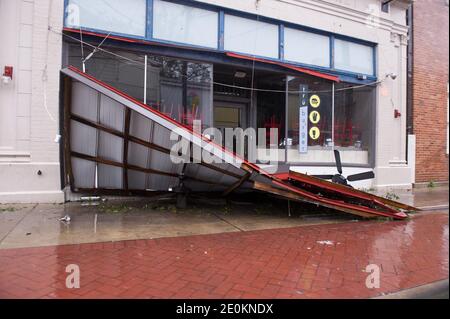 Vues générales sur les dommages causés par l'ouragan Isaac à l'occasion du sept ans de l'ouragan Katrina, à la Nouvelle-Orléans, LA, États-Unis, prises le 29 août 2012. Photo de Craig Mulcahy/ABACAPRESS.COM Banque D'Images