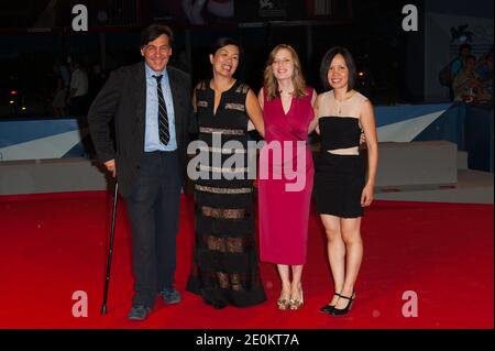 Sarah Polley participe à la première "les sories We Tell" lors du 69e Festival du film de Venise qui s'est tenu au Palazzo del Cinema à Venise, en Italie, le 30 août 2012. Photo de Nicolas Genin/ABACAPRESS.COM Banque D'Images