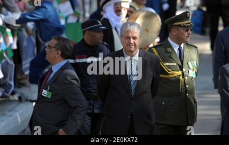 Dossier sans date Abdelmalek Sellal, qui a été nommé nouveau Premier ministre de l'Algérie le 3 septembre 2012. Le Président algérien Abdelaziz Bouteflika a nommé lundi l'ancien Ministre des ressources en eau Abdelmalek Sellal comme Premier Ministre pour succéder à Ahmed Ouyahia, selon une déclaration révélée par le Bureau du Président. Photo de Billal Bensalem/ABACAPRESS.COM Banque D'Images