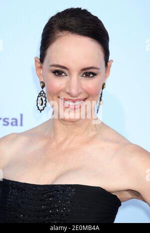 Madeleine Stowe est arrivée pour les prix ALMA NCLR 2012 qui se sont tenus au Pasadena Civic Auditorium à Pasadena, Los Angeles, CA, Etats-Unis le 16 septembre 2012. Photo de Baxter/ABACAPRESS.COM Banque D'Images