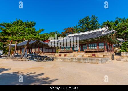 SÉOUL, CORÉE, 19 OCTOBRE 2019 : palais Changgyeonggung à Séoul, République de Corée Banque D'Images