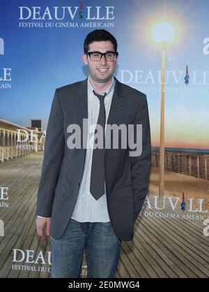 Adam Leon, Tashiana Washington et Ty Hickson assistent à la photo de 'Gimme the Loot' lors du Festival américain du film de Deauville à Deauville, France, le 3 septembre 2012. Photo de Denis Guignebourg/ABACAPRESS.COM Banque D'Images