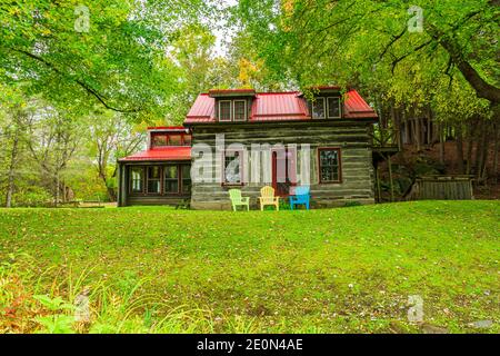 Zone de conservation des prix Hastings County Tweed Ontario Canada en automne Banque D'Images