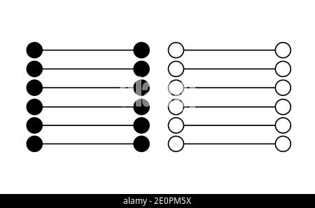 Points abstraits avec vecteur de connexion. Métal or dégradé avec fond sombre Illustration de Vecteur