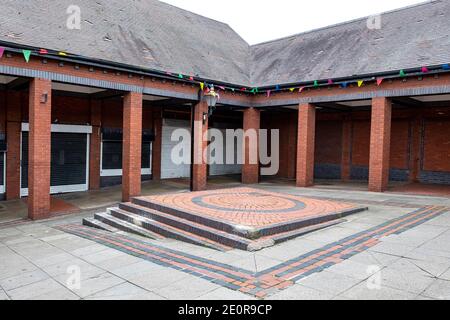 Architecture au Victoria Centre à Crewe Cheshire Royaume-Uni Banque D'Images