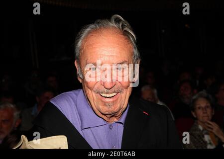 L'acteur français Jean-Marc Thibault assiste à la création de la 'sa bonne Etoile du Nord' dirigée par Olivier Belmondo au Théâtre du Gymnase à Paris, France, le 1er octobre 2012. Photo de Jerome Domine/ABACAPRESS.COM Banque D'Images