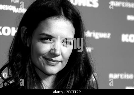 Katie Holmes assistant à Narciso Rodriguez pour la soirée de lancement de la collection de Kohl au IAC Building à New York, NY, États-Unis, le 22 octobre 2012. Photo de Charles Guerin/ABACAPRESS.COM Banque D'Images