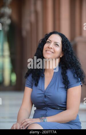 Ruba Blal et Annemarie Jacir posent au 6e Festival du film d'Abu Dhabi à Abu Dhabi, Émirats arabes Unis, le 18 octobre 2012. Photo par Ammar Abd Rabbo/ABACAPRESS.COM Banque D'Images